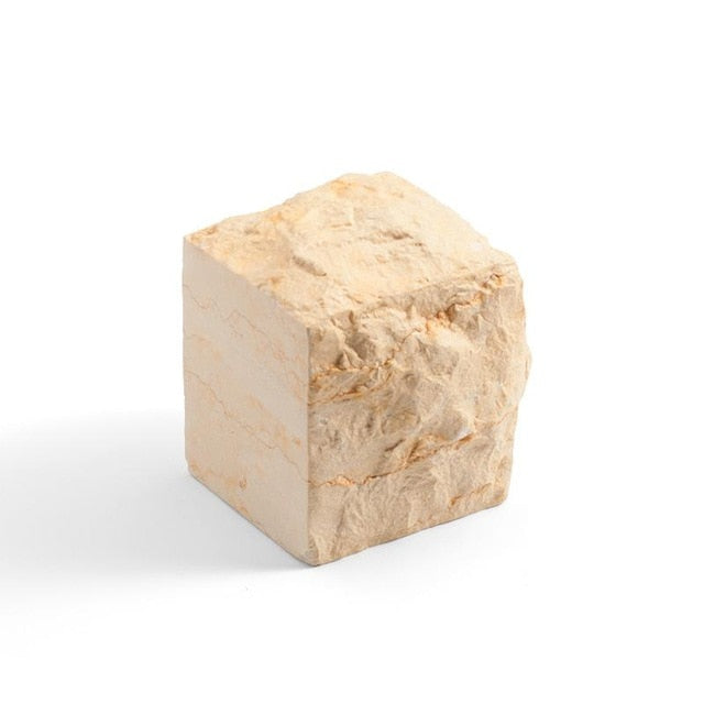 Figura de roca hecha de Ónix