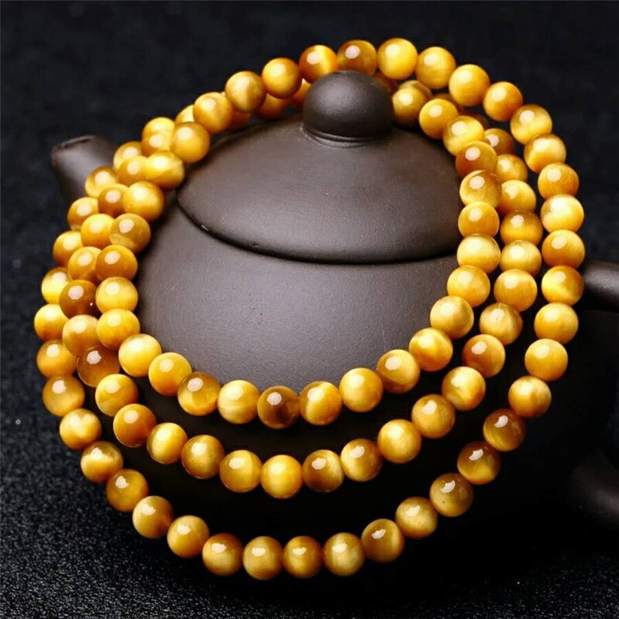 Pulsera de Ojo de tigre para mujer/hombre