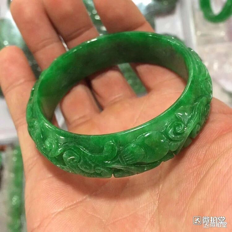 Brazalete amuleto de Jade hombre/mujer